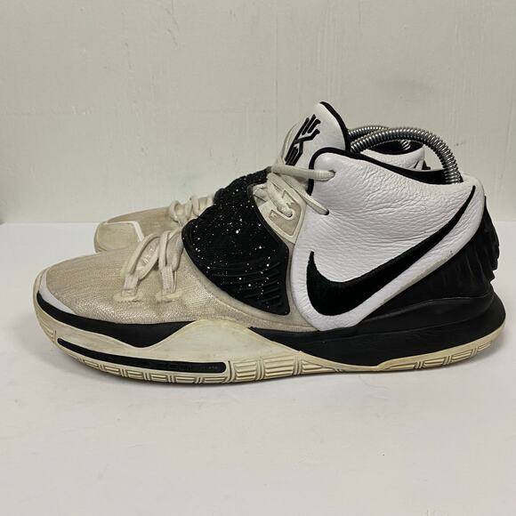 Nike Men\'s Kyrie 6 TB Oreo White Black Basketball Shoes CK5869-101 Size 13 main image 11